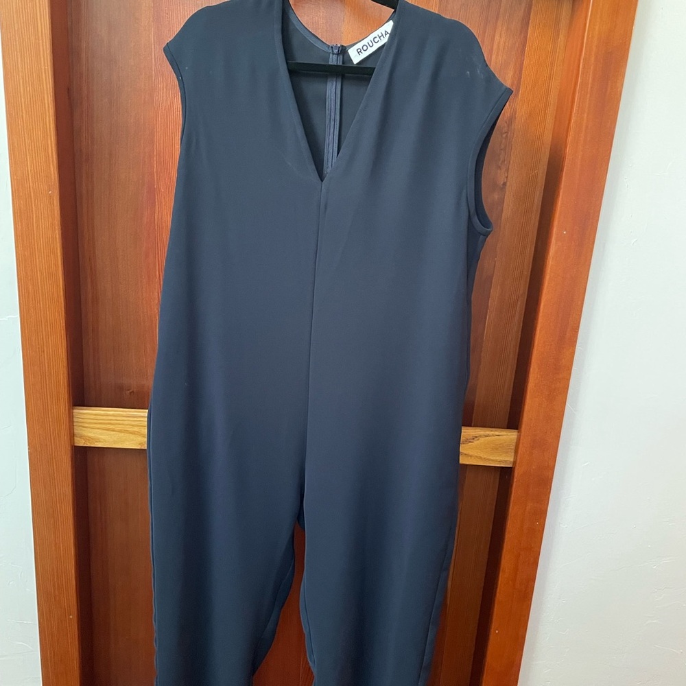Authentic Roucha Navy Blue Jumpsuit Size C 10 12 14